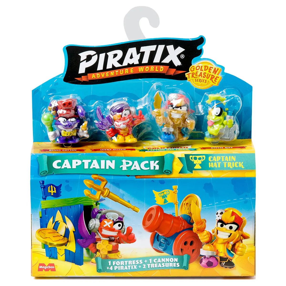 Piratix Adventure World Golden Treasure Series Captain Pack - Captain Hat Trick (Styles Vary) 1