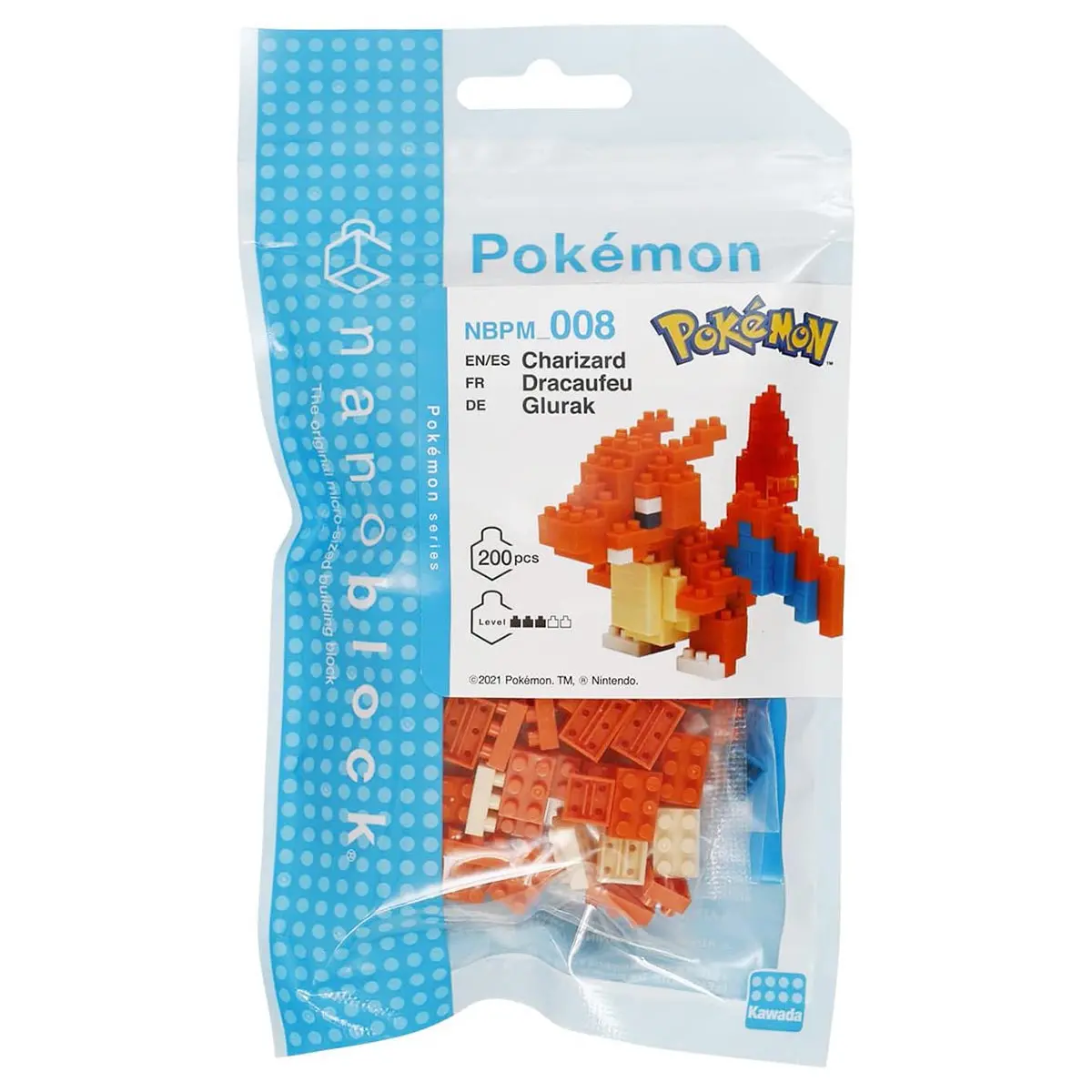 Nanoblock Pokémon: Charizard Micro-Sized Building Set 1