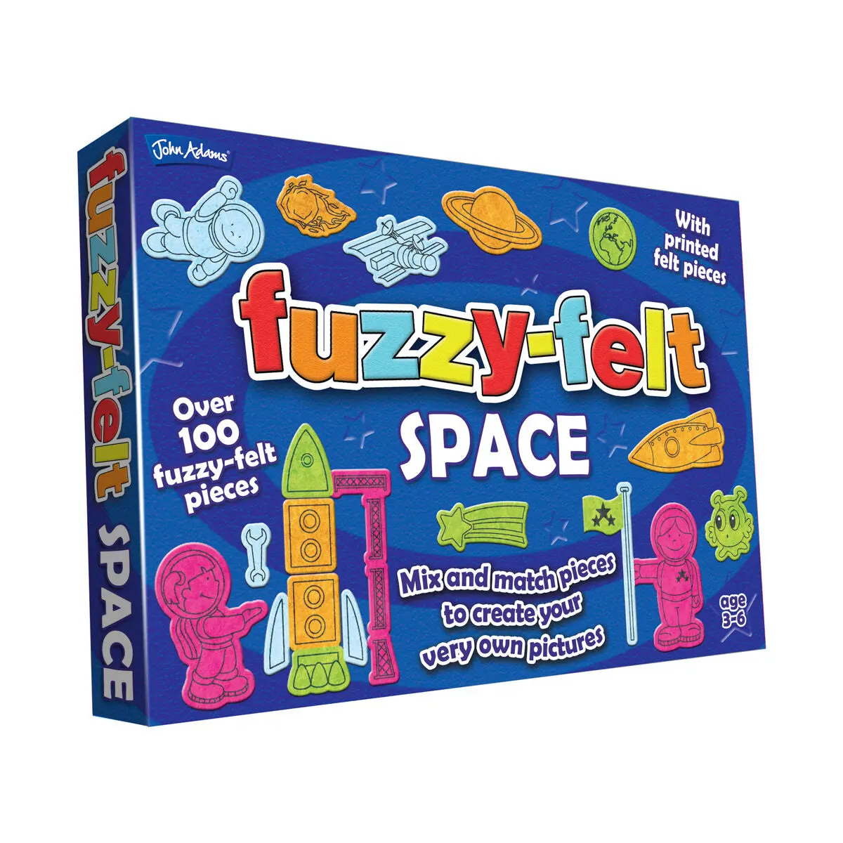 John Adams Fuzzy-Felt Space Set 1