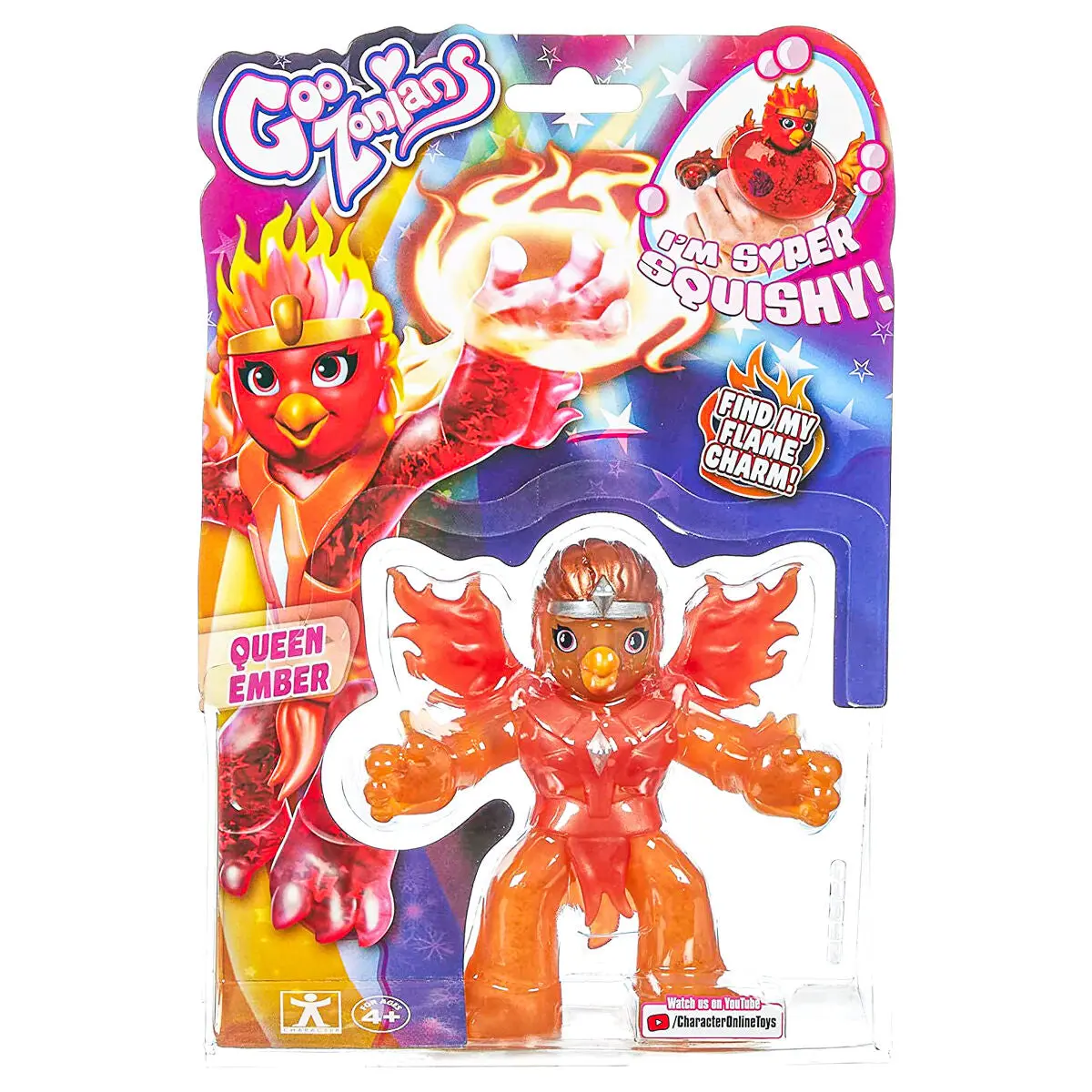 Goozonians Queen Ember Stretch Figure 1