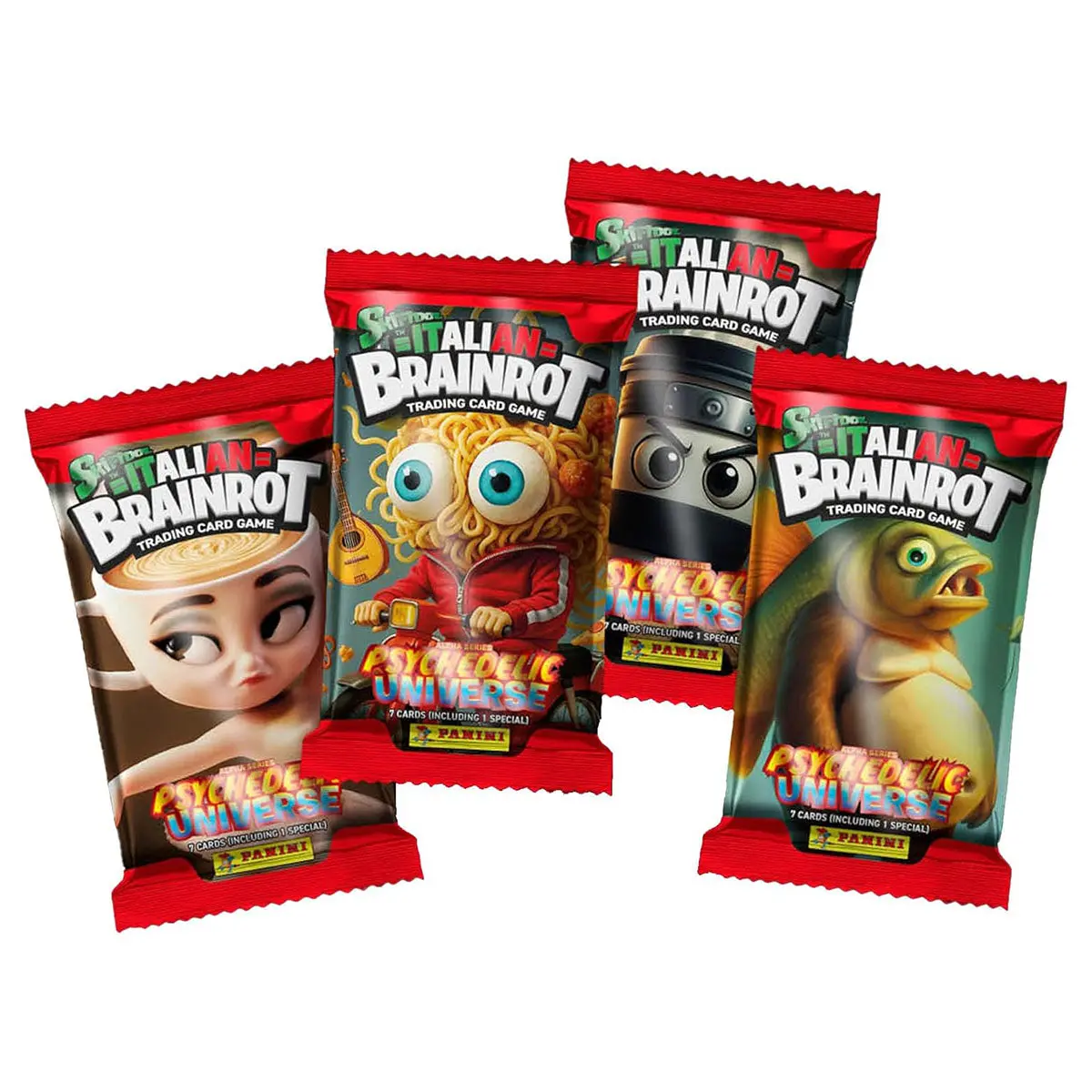 Italian Brainrot Trading Card Collection Packs 1