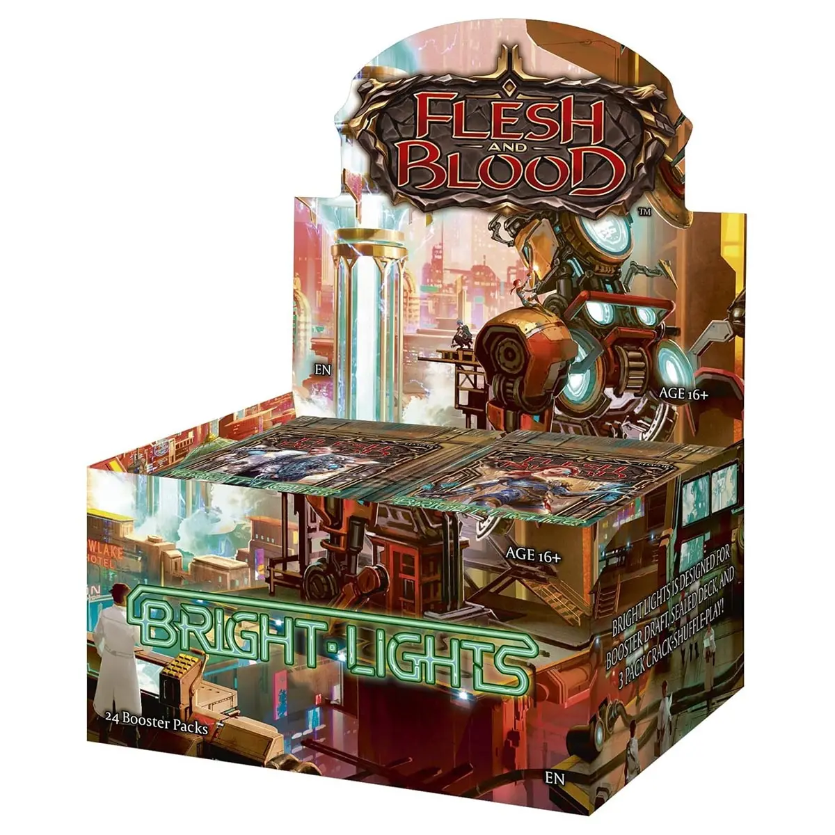 Flesh And Blood Trading Card Game: Bright Lights Booster 24 Pack Box 1