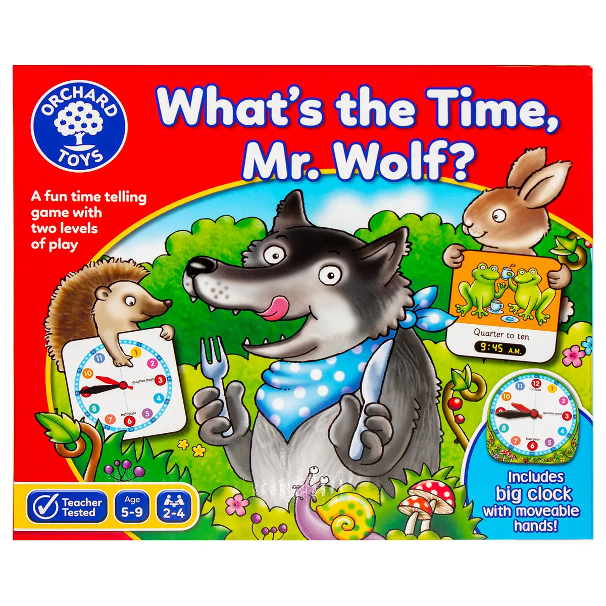 Orchard Toys What's The Time Mr Wolf? Game 1