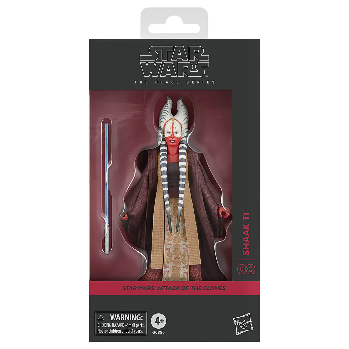 Star Wars The Black Series: Attack Of The Clones: Shaak Ti 6" Figure 1