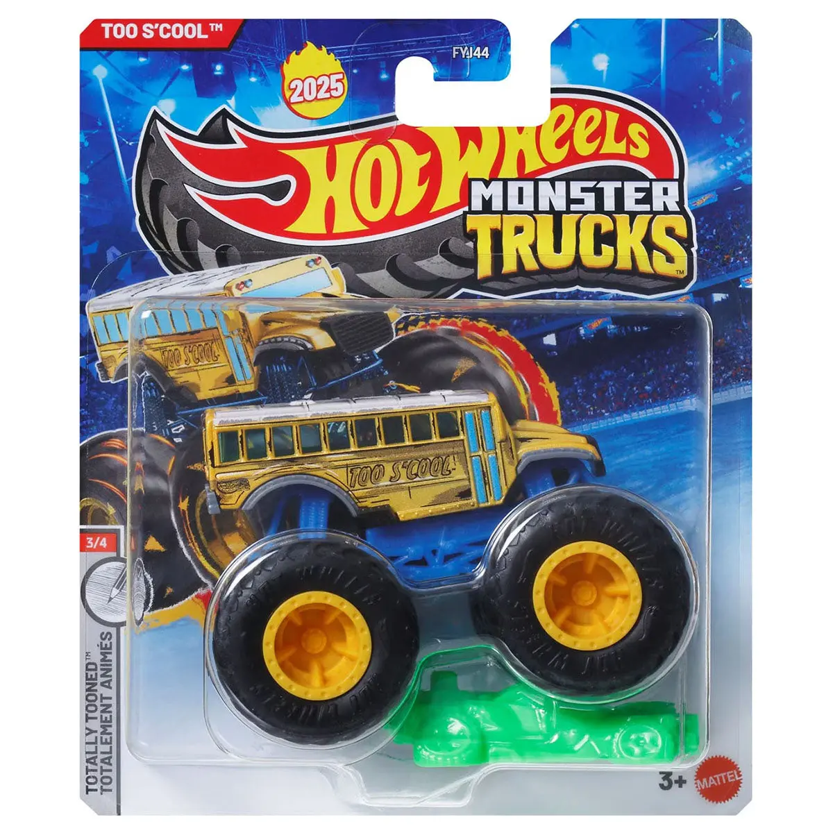 Hot Wheels Monster Trucks 1:64 Too S'cool 1