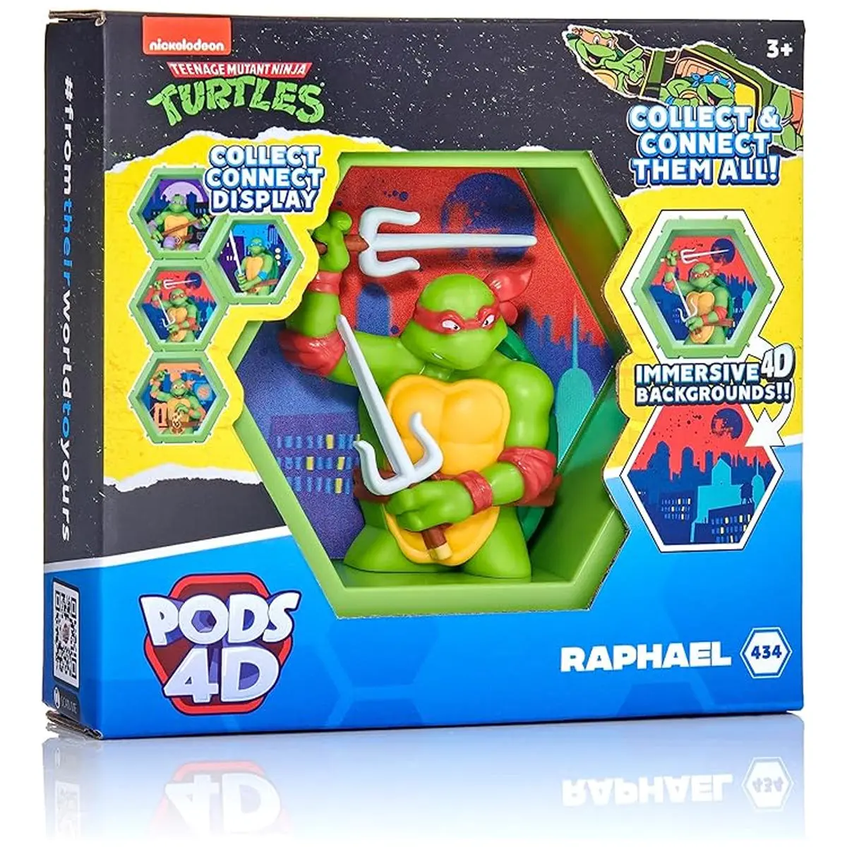 Pods 4D Teenage Mutant Ninja Turtles: Raphael Figure 1