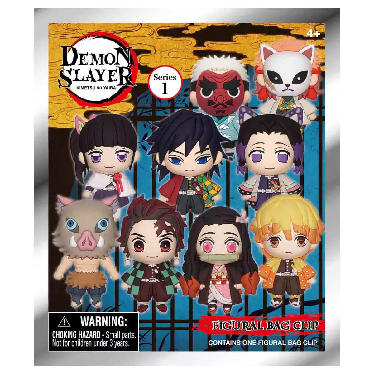 Demon Slayer Series 1 Figural Bag Clip (Styles Vary) 1