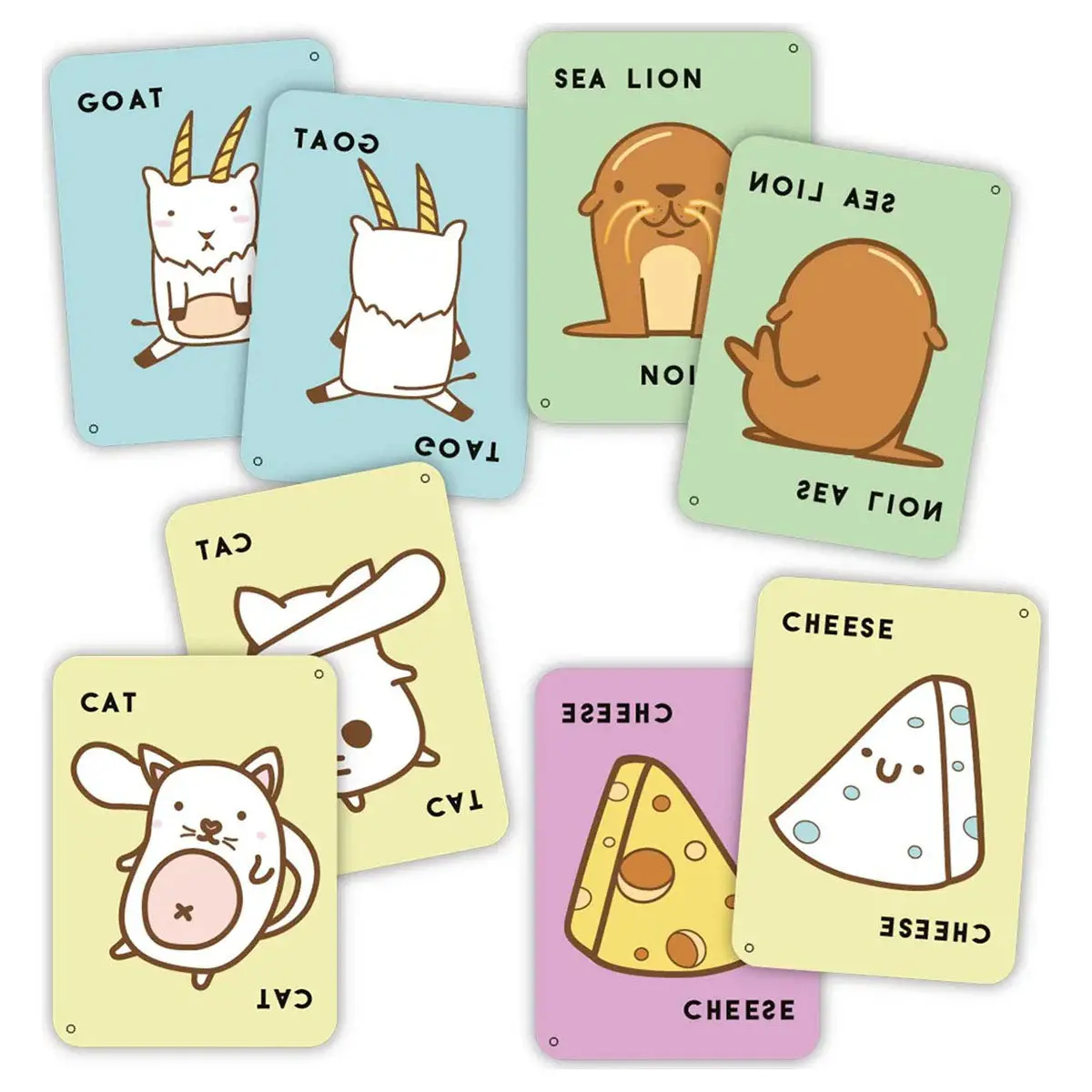 Taco Cat Goat Cheese Pizza: On The Flip Side Card Game 2