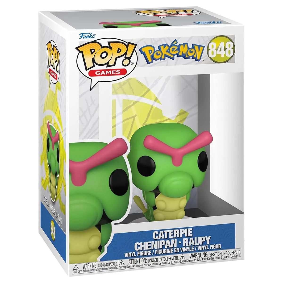 Funko Pop! Games: Pokémon: Caterpie Vinyl Figure #848 1