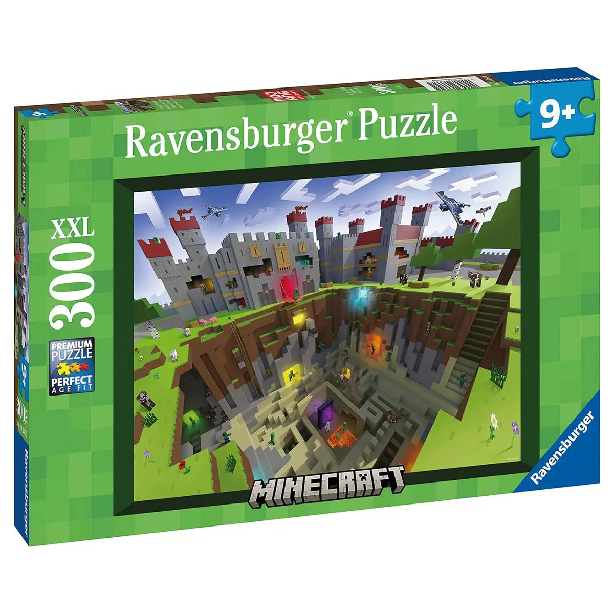 Ravensburger Minecraft Cutaway 300 Xxl Piece Puzzle 1