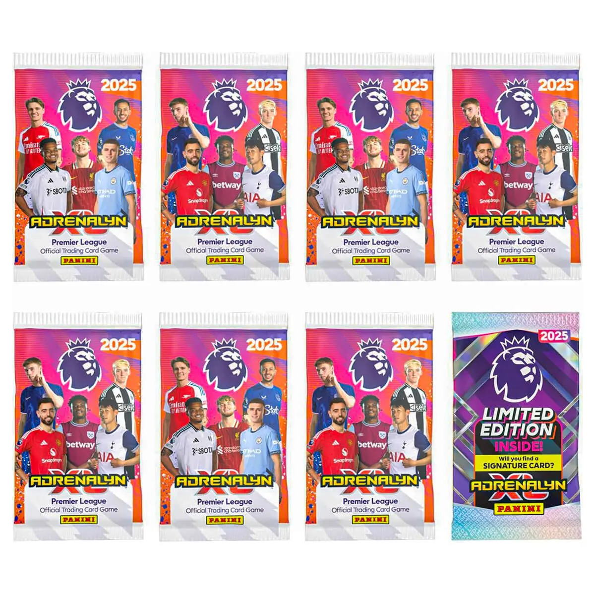 Panini Premier League 2024/25 Adrenalyn Xl Official Trading Cards Multiset 2