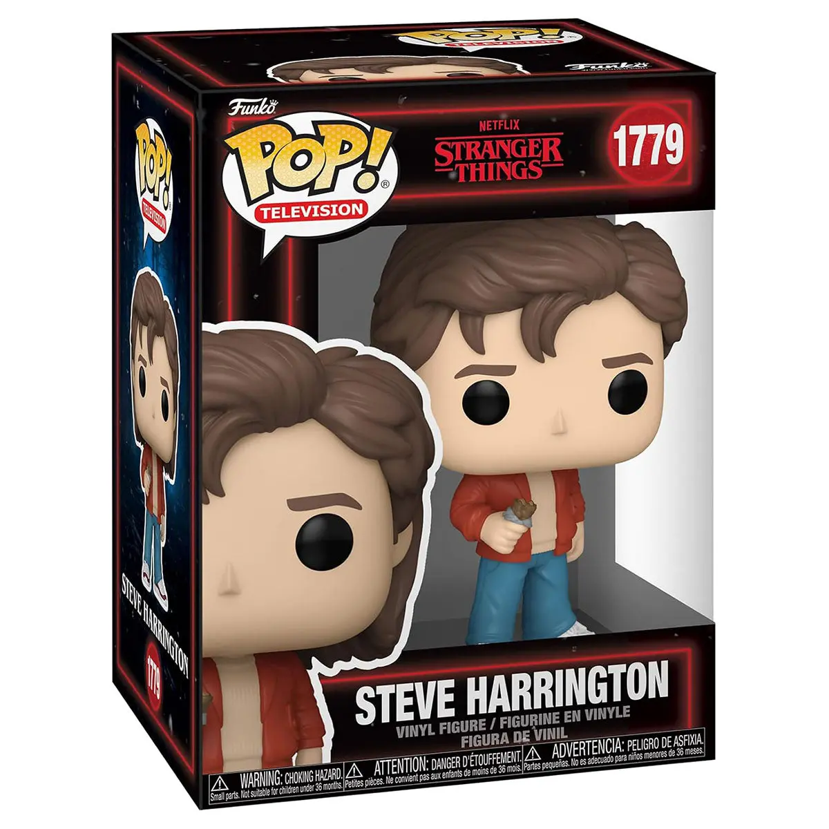 Funko Pop! Television: Stranger Things S5: Steve Harrington Vinyl Figure #1779 1