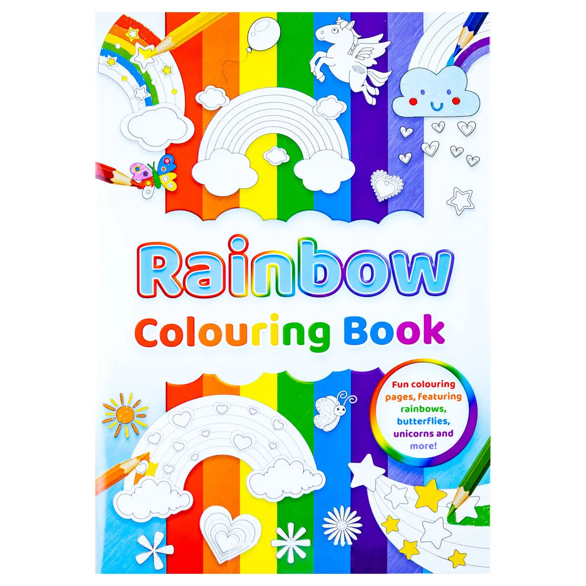 Alligator Rainbow Colouring Book 1
