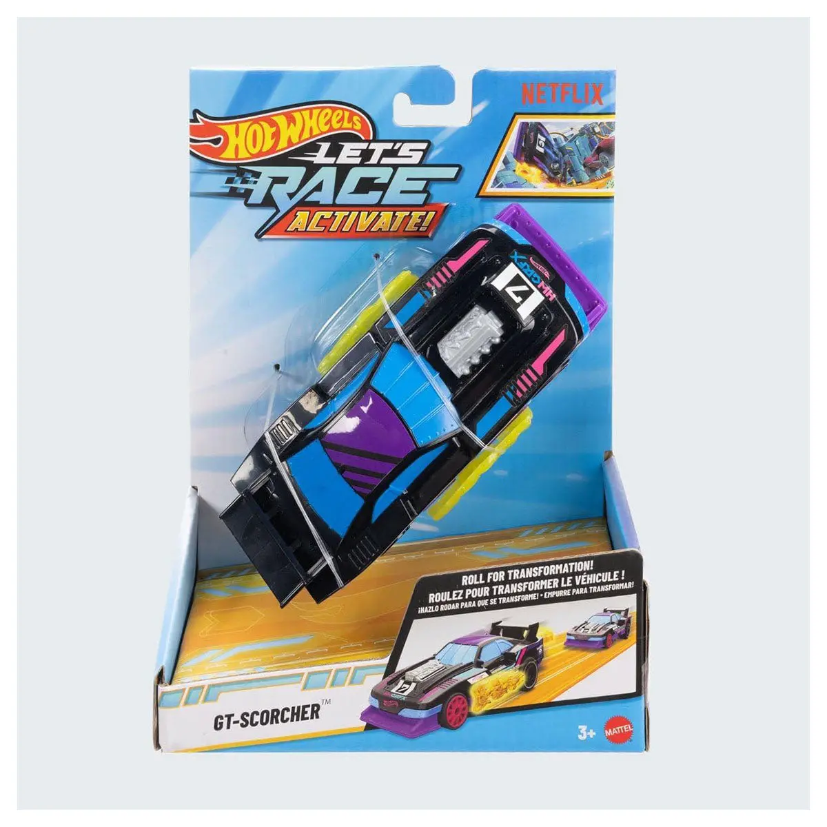 Hot Wheels Let's Race Activate! Gt-Scorcher Car 1