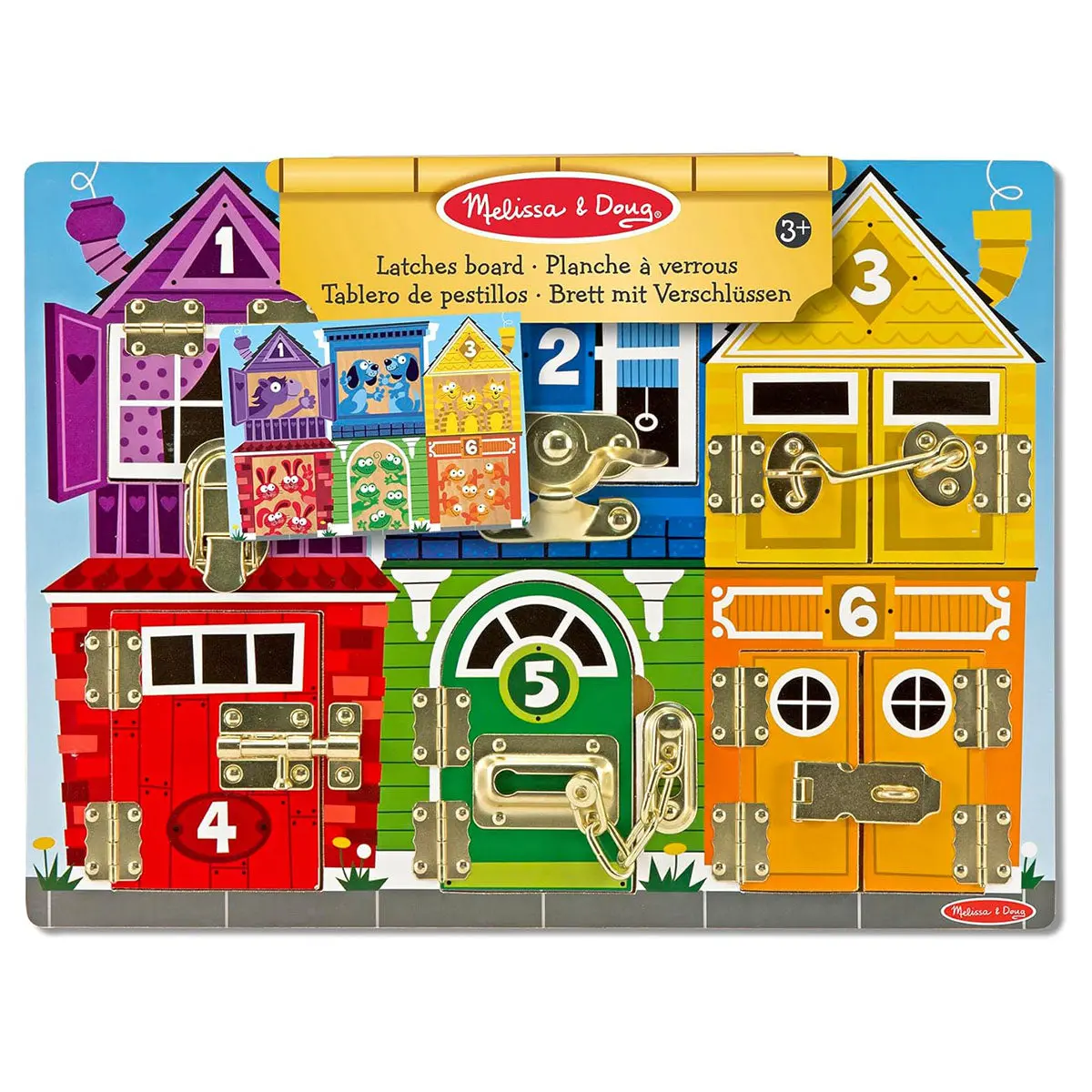 Melissa & Doug Latches Board 1