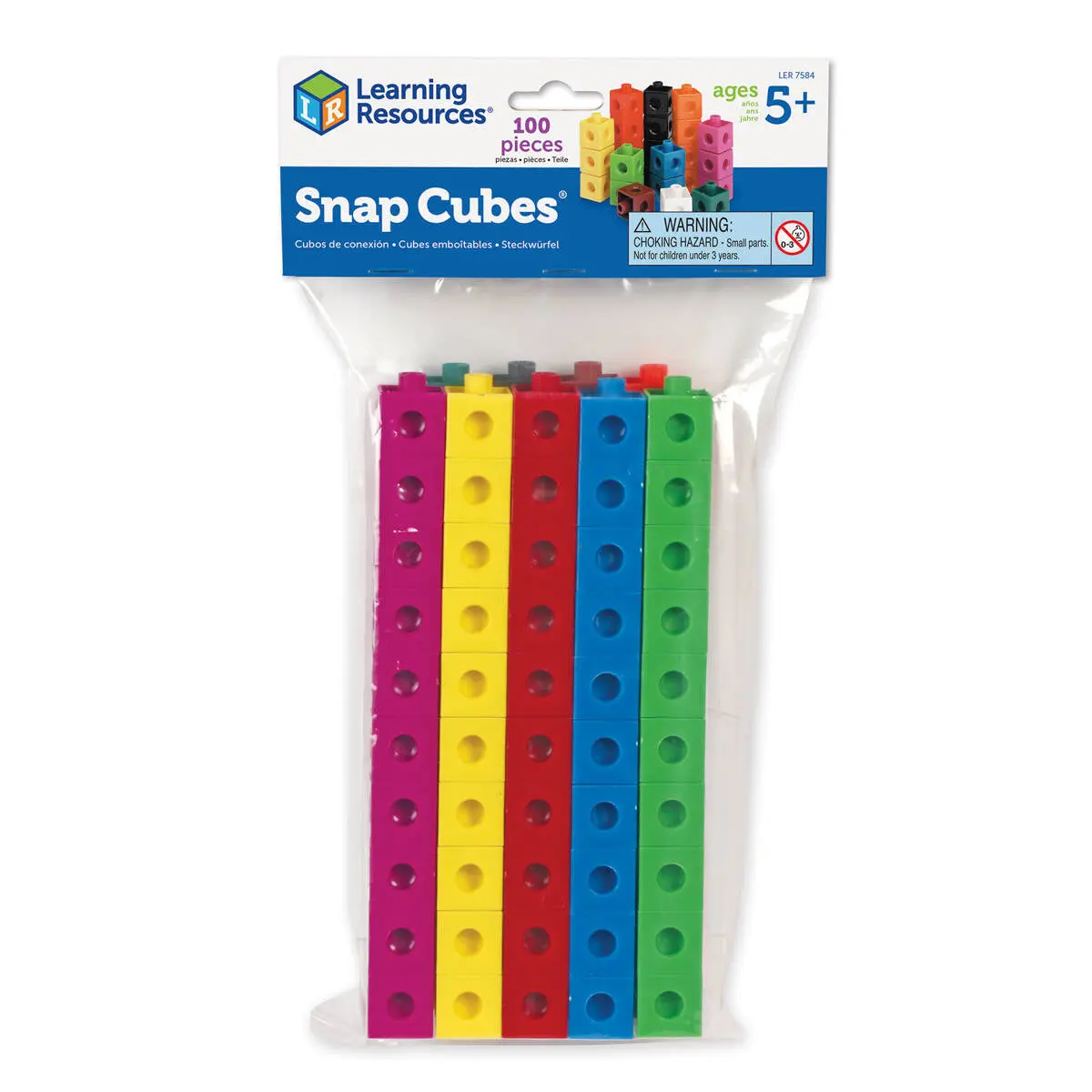 Snap Cubes Set Of 100 1