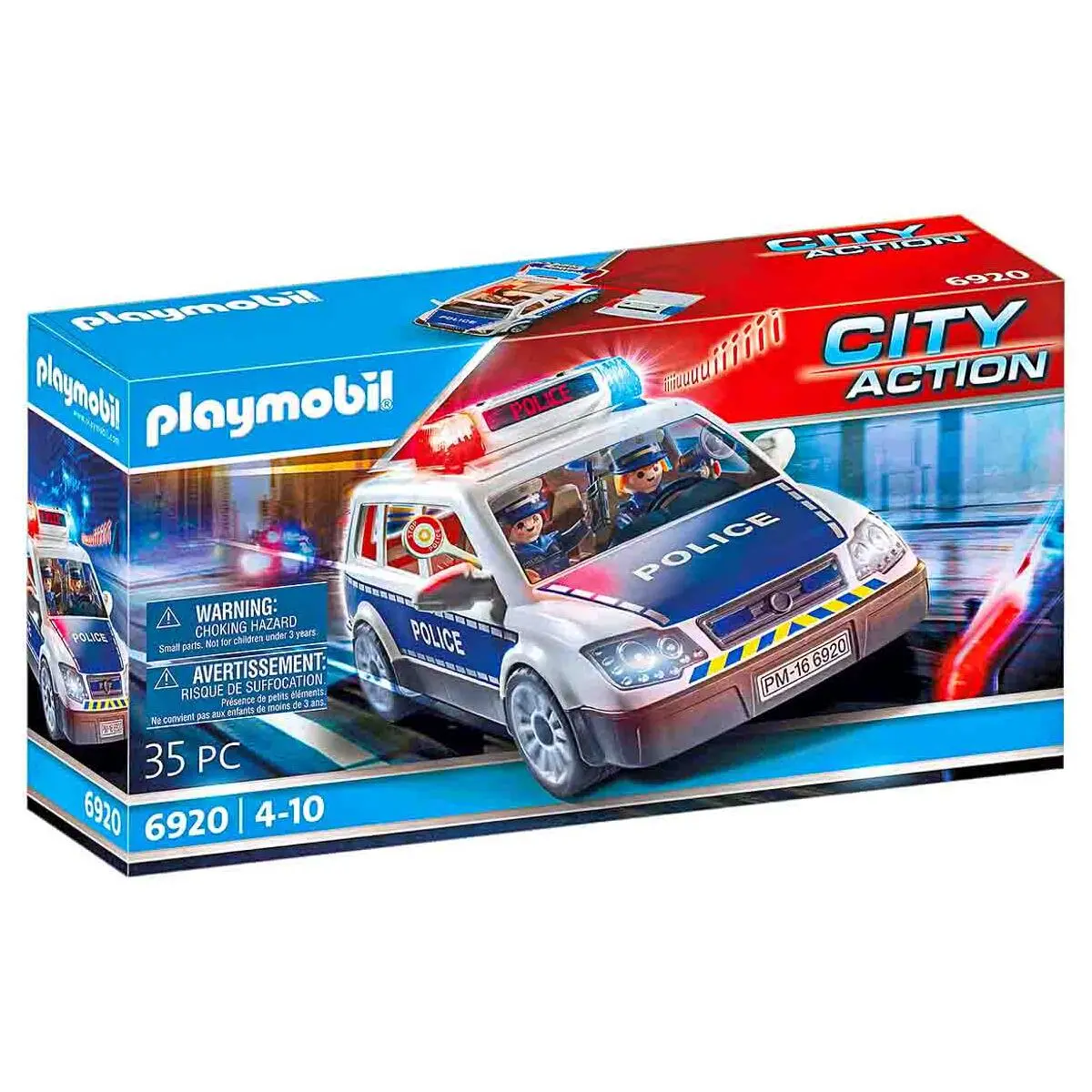 Playmobil City Action Police Squad Car With Lights And Sounds 1