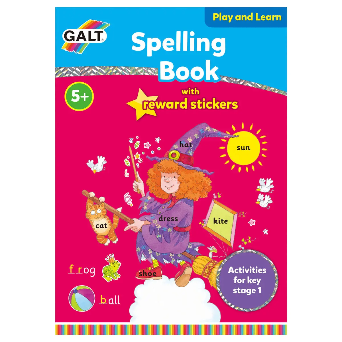 Galt Spelling Sticker Book 1