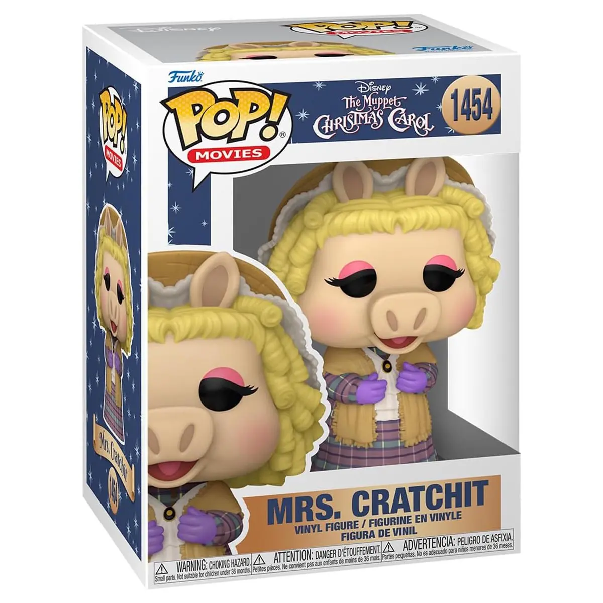 Funko Pop! Disney: The Muppet Christmas Carol: Mrs Cratchit (Miss Piggy) Vinyl Figure #1454 1