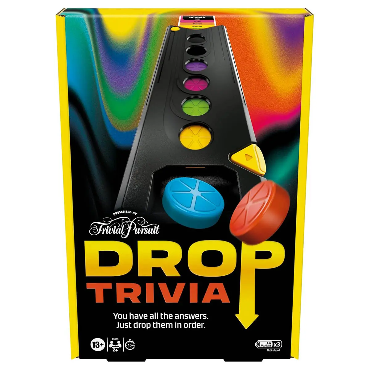 Trivial Pursuit Drop Trivia Board Game 1