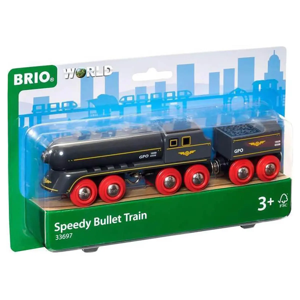 Brio World: Speedy Bullet Train 1