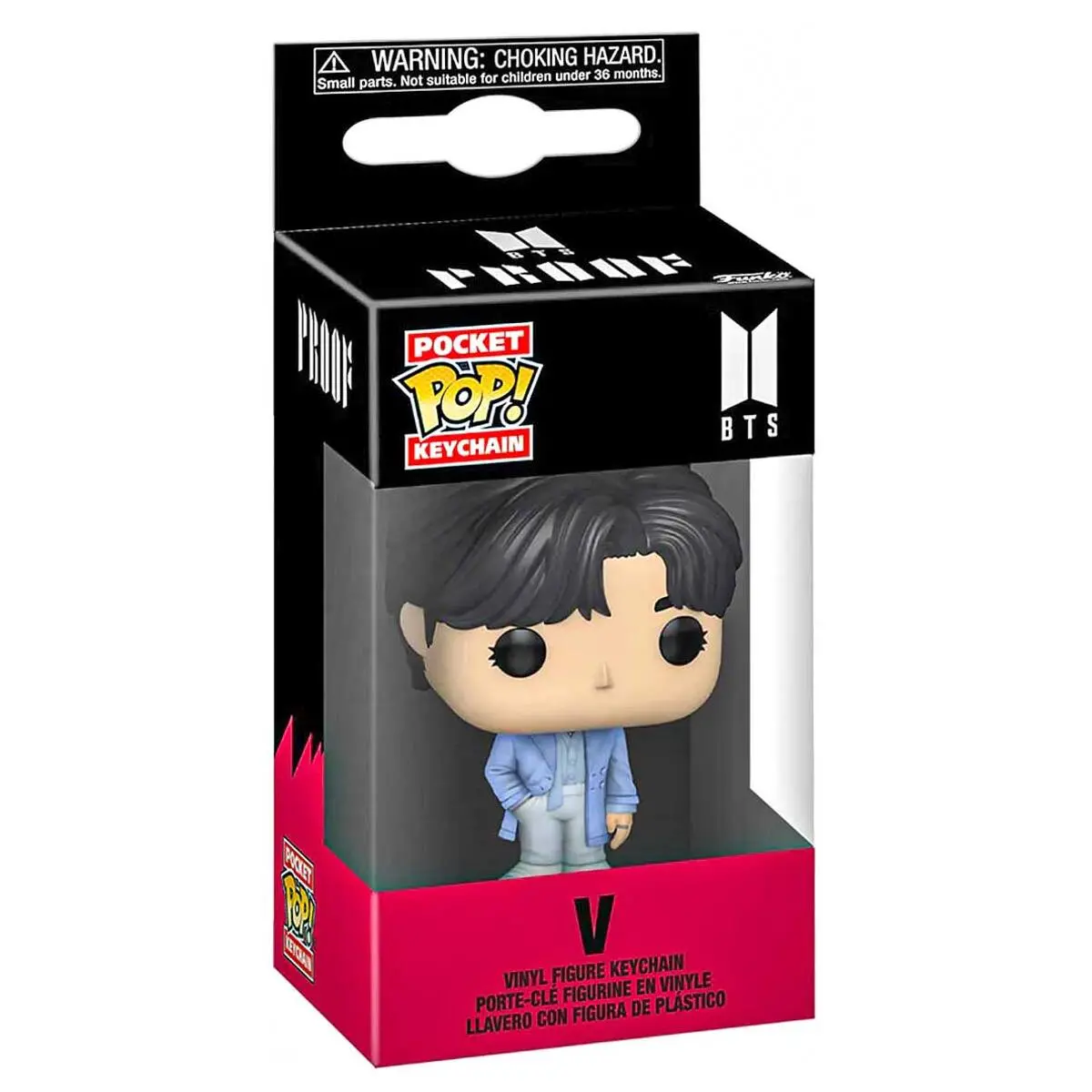 Funko Pop! Pocket Keychain: Bts: Proof: V Vinyl Figure 1