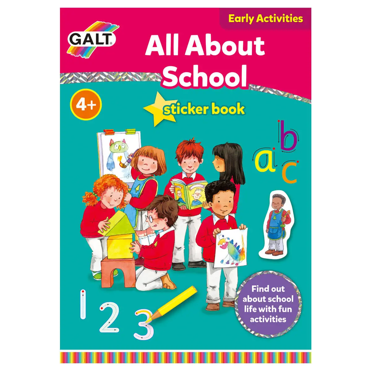 All About School Sticker Book 1