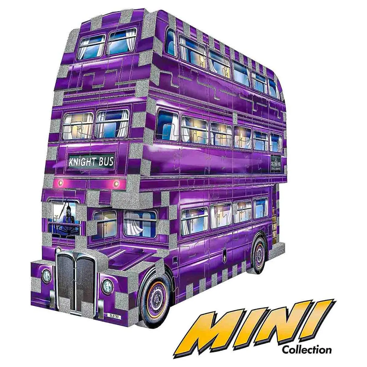 Wrebbit 3D Mini Harry Potter: The Knight Bus 130 Piece Puzzle 2