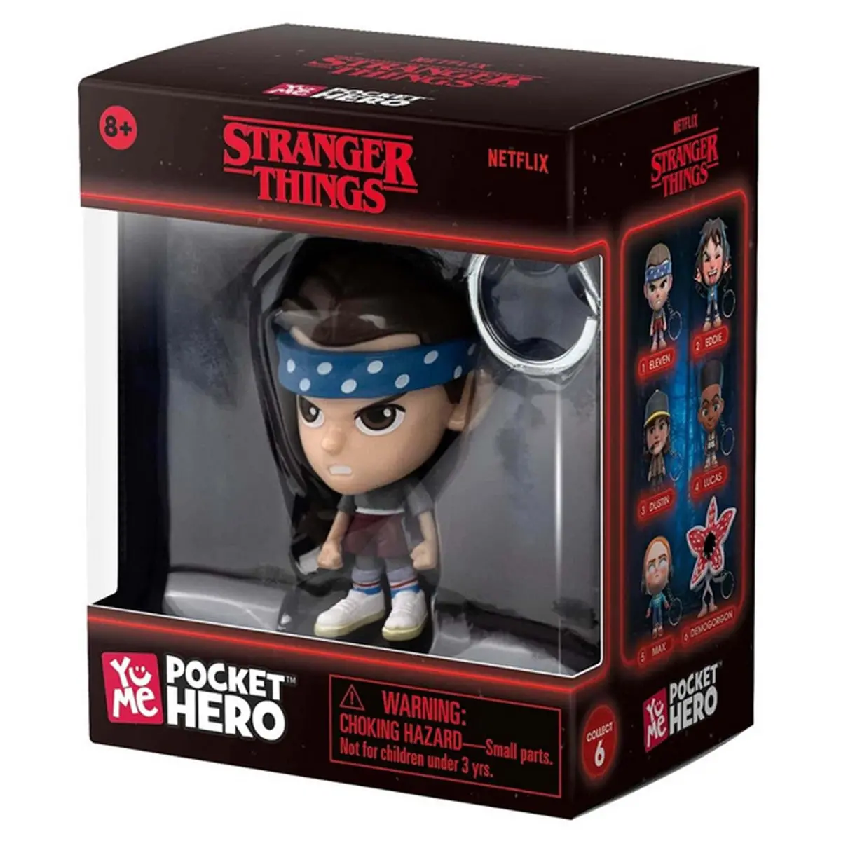 Stranger Things Pocket Hero Eleven Keyring 1