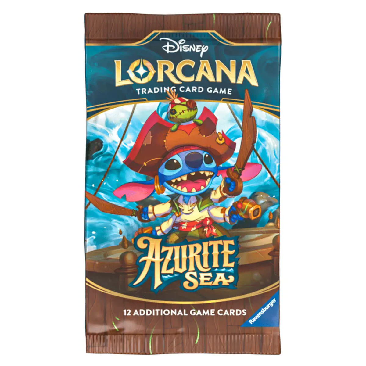 Disney Lorcana Tcg: Azurite Sea Booster Pack 1