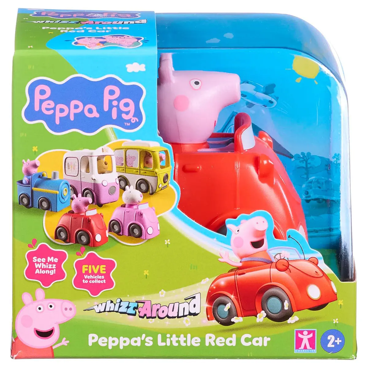 Peppa Pig Whizz-Around Peppa's Little Red Car 1