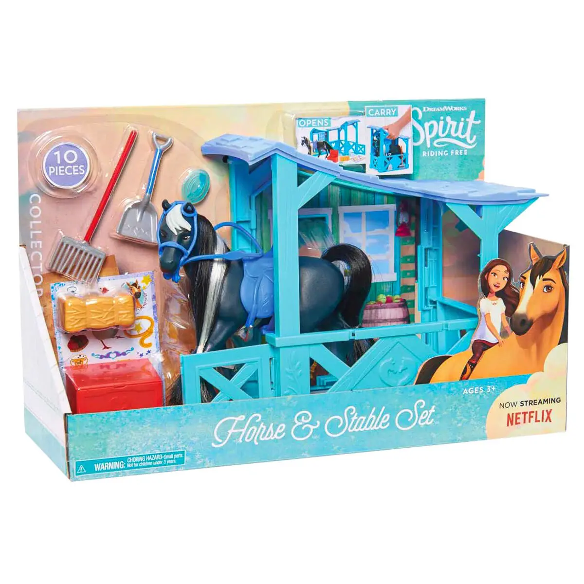 Dreamworks Spirit Riding Free Horse & Stable Set 1