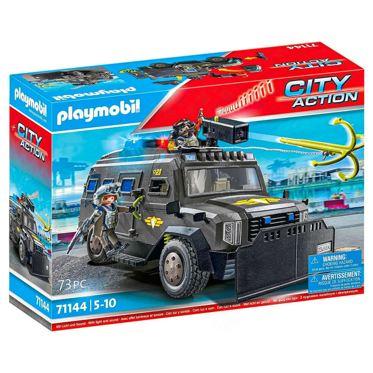 Playmobil City Action: Tactical Unit All-Terrain Vehicle 1
