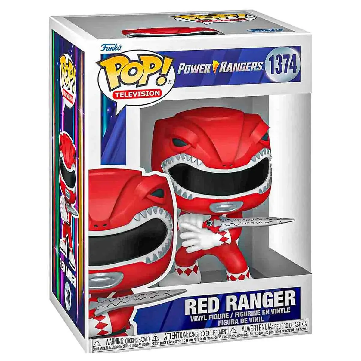 Funko Pop! Television: Power Rangers 30Th Anniversary: Red Ranger Vinyl Figure #1374 1