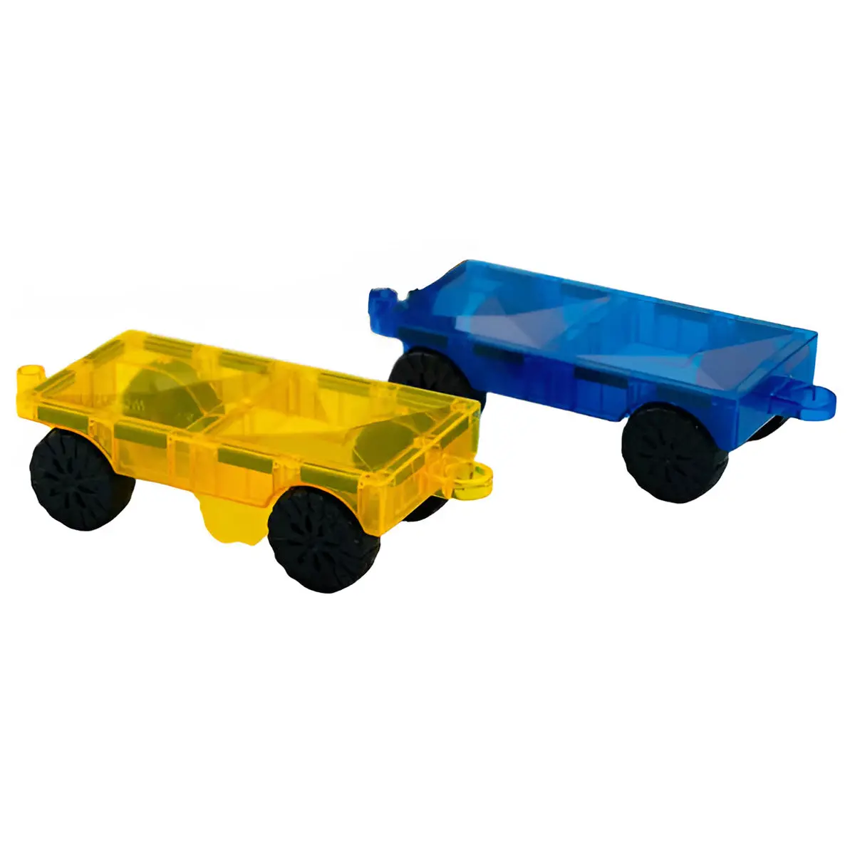 Connetix Magnetic Tiles Rainbow Car Pack 2 Pieces 2