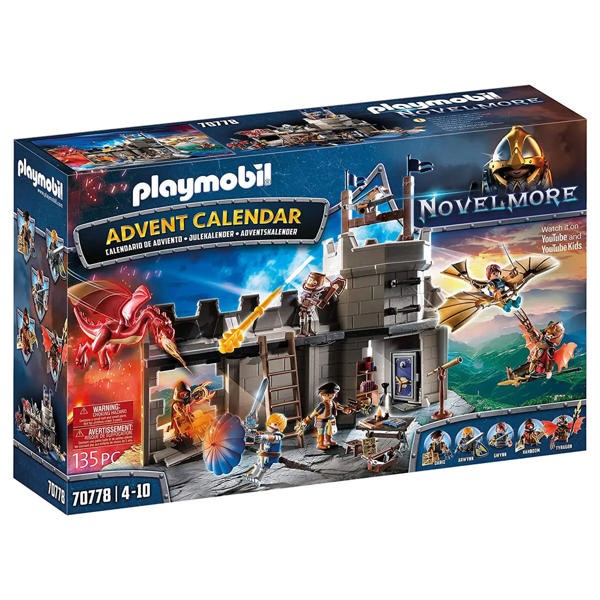 Playmobil Advent Calendar Novelmore: Dario's Workshop Edition 1
