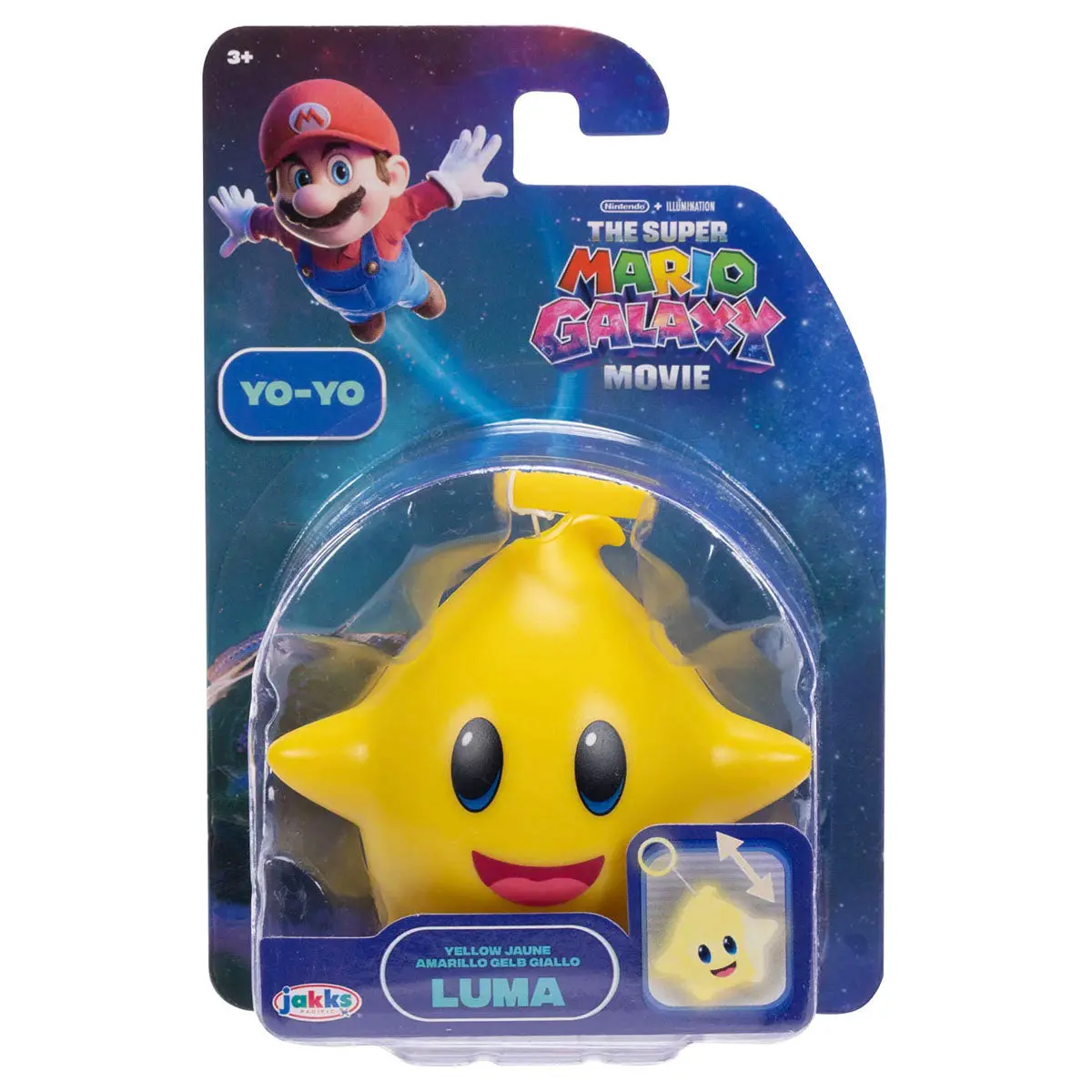 The Super Mario Galaxy Movie: Yellow Luma Star Yo-Yo 1