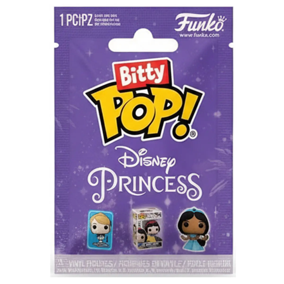 Funko Bitty Pop! Singles: Disney Princess Vinyl Figure Blind Bag (Styles Vary) 1
