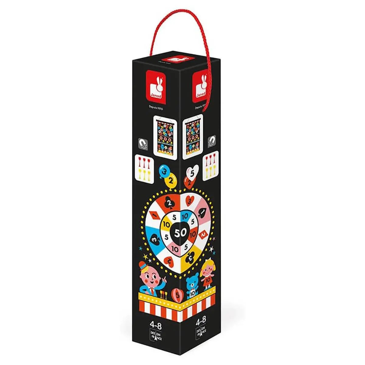 Janod Magnetic Dart Game - Carnival 1