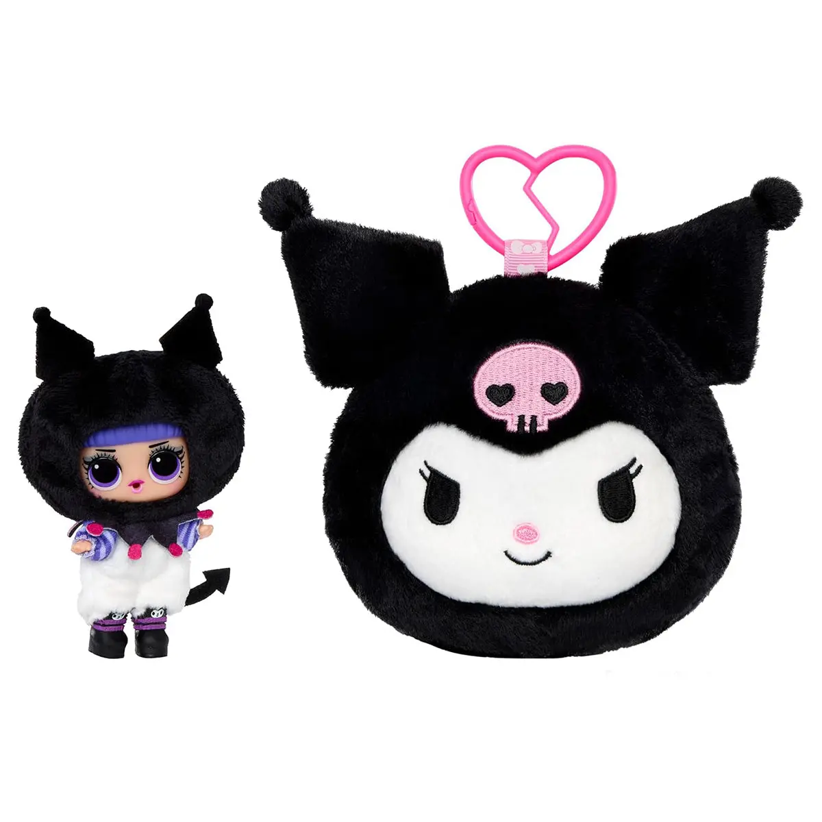 L.O.L Surprise! Loves Hello Kitty Reversible Plush Surprise (Styles Vary) 1