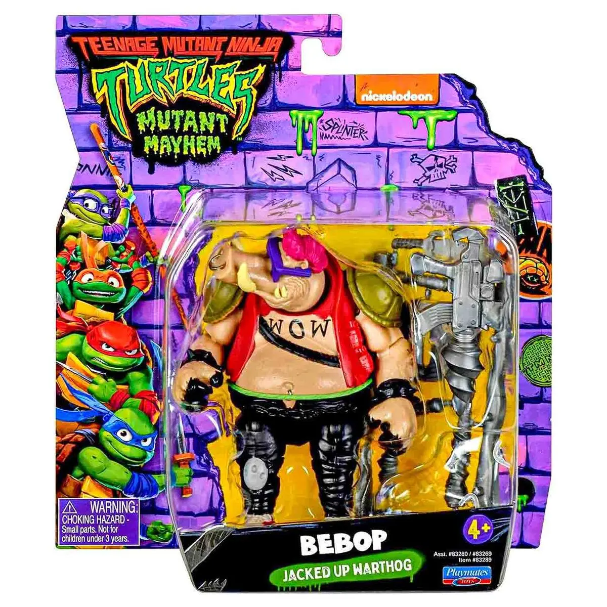 Teenage Mutant Ninja Turtles Mutant Mayhem: Bebop Figure 1