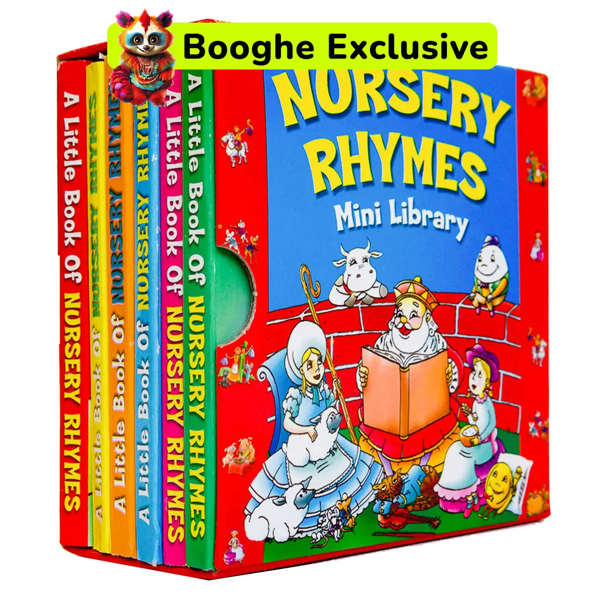 Nursery Rhymes Mini Library Board Books (Set Of 6) 1