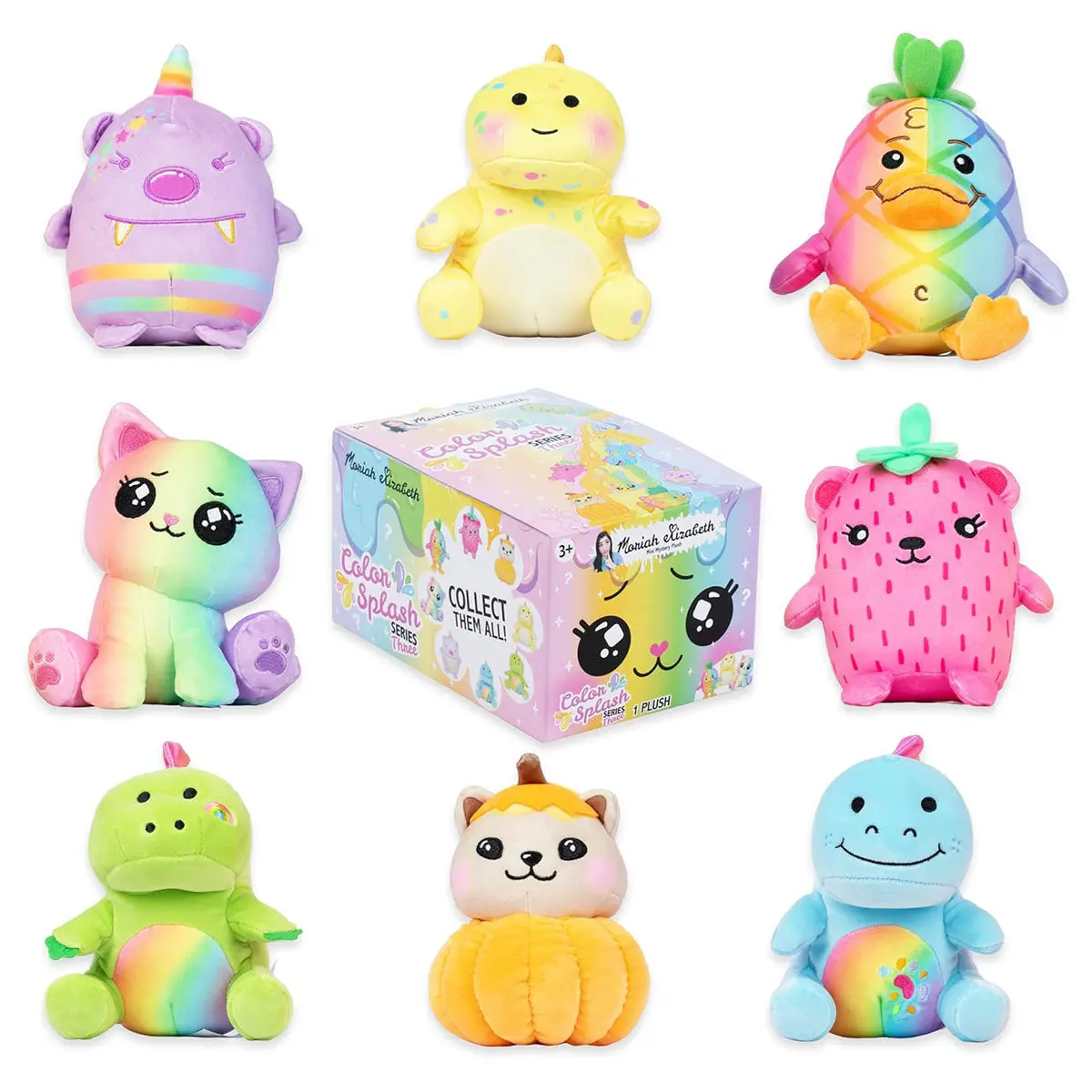 Moriah Elizabeth - 15 Cm Mini Mystery Plush - Series 3 Colour Splash 1