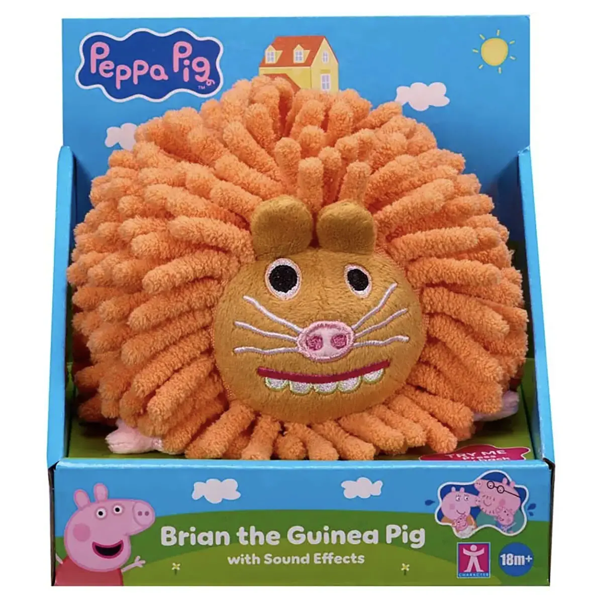 Peppa Pig Brian The Guinea Pig With Sound Effects Soft Toy 1