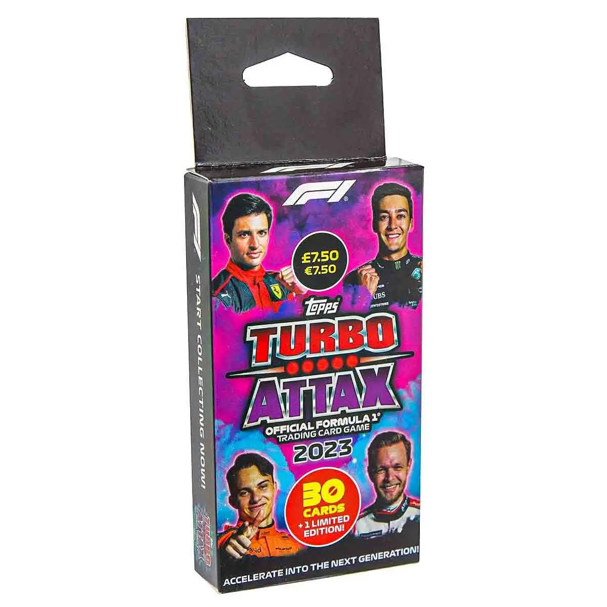 Topps Turbo Attax Official Formula 1 Trading Card Game 2023 Eco Box 1