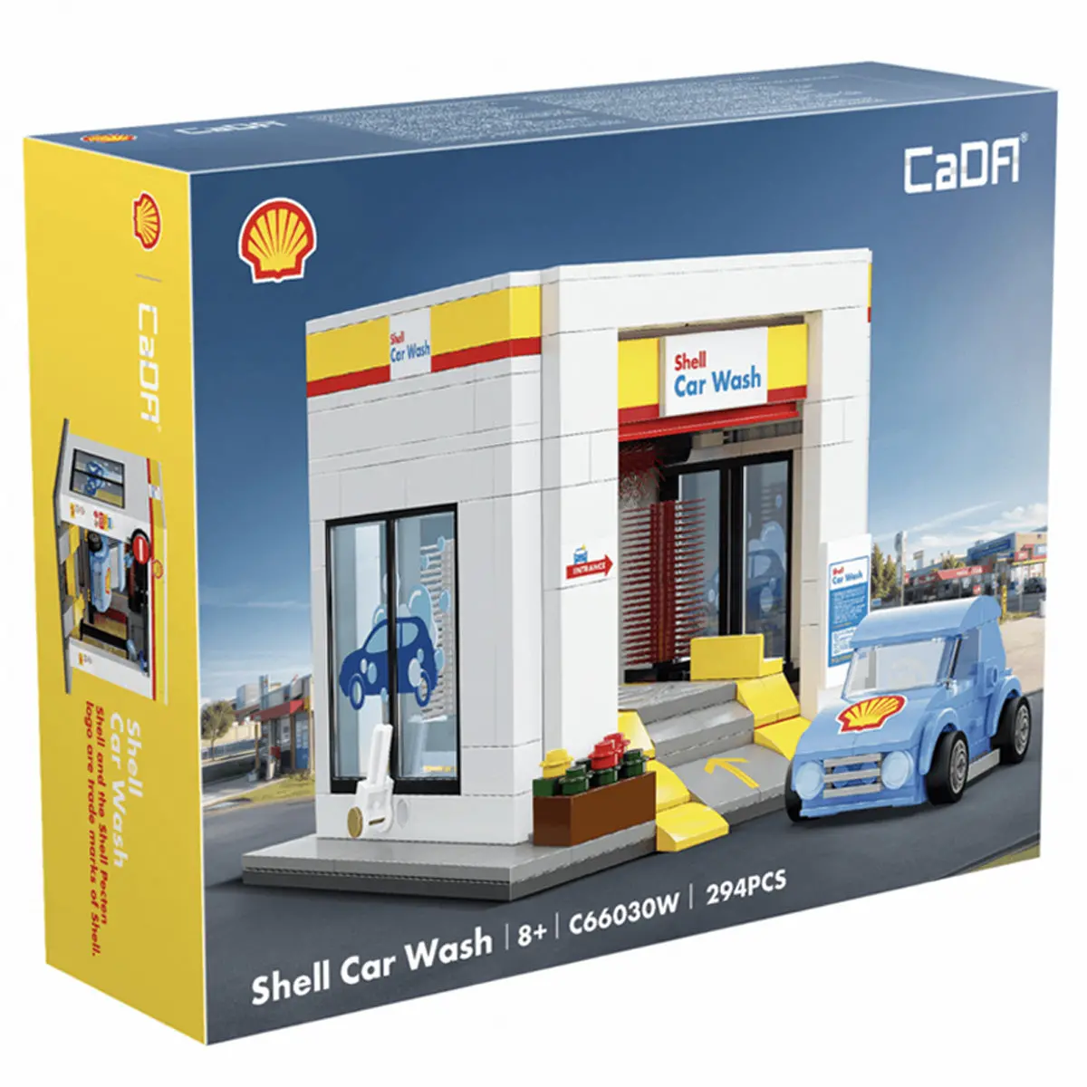 Cada Shell Car Wash Building Block Set 1