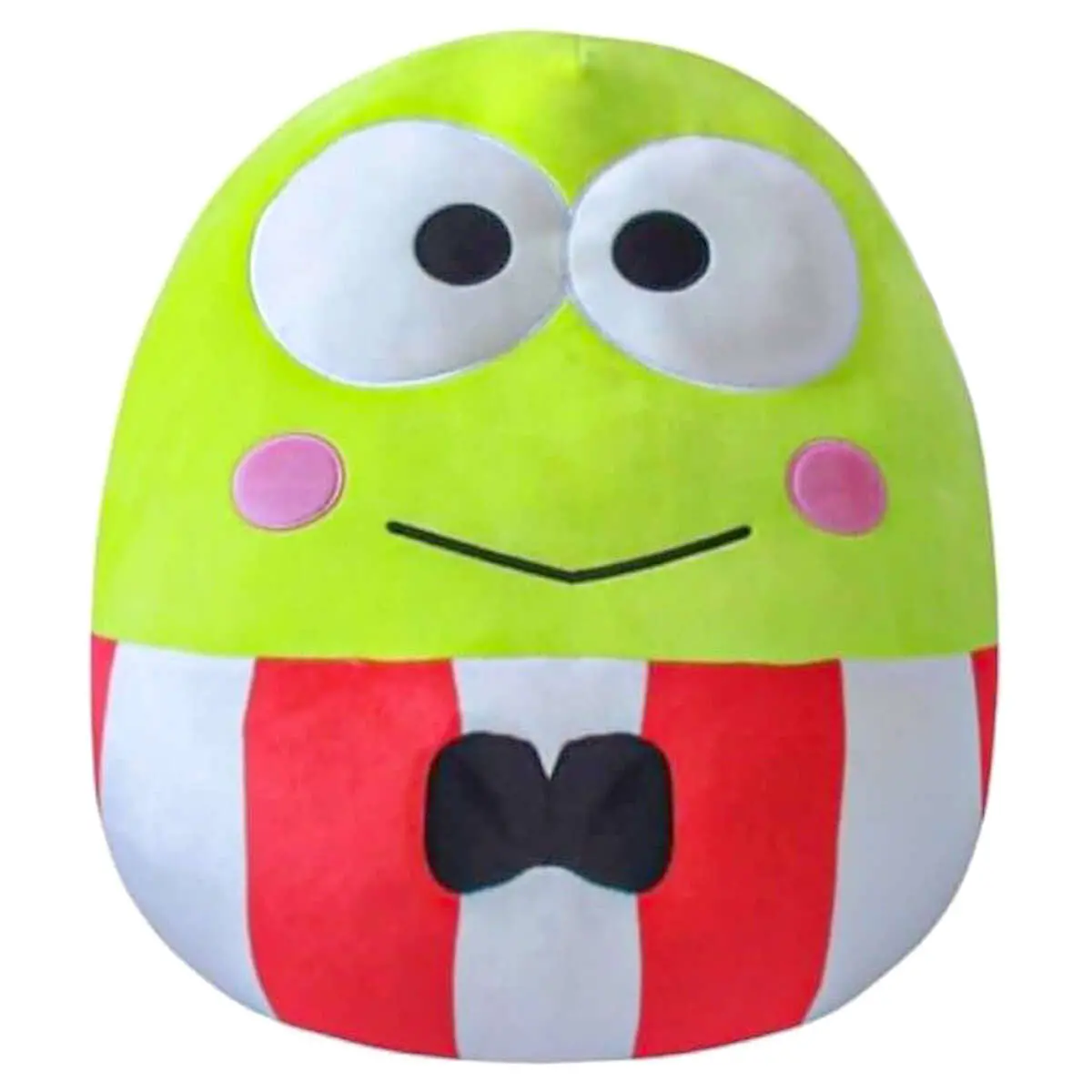 Squishmallows Sanrio Hello Kitty Keroppi Red Striped Suit 10 Inch Plush 1