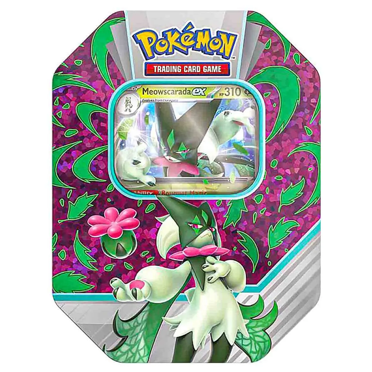 Pokémon Tcg: Scarlet & Violet Paldea Partners Meowscarada Ex Tin 1