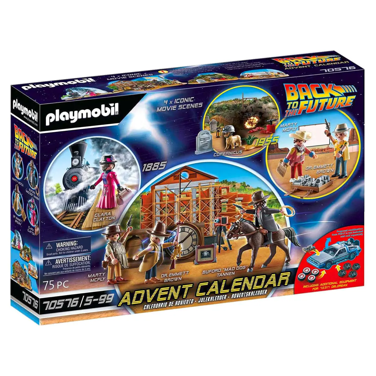 Playmobil Advent Calendar Back To The Future Iii Edition 1