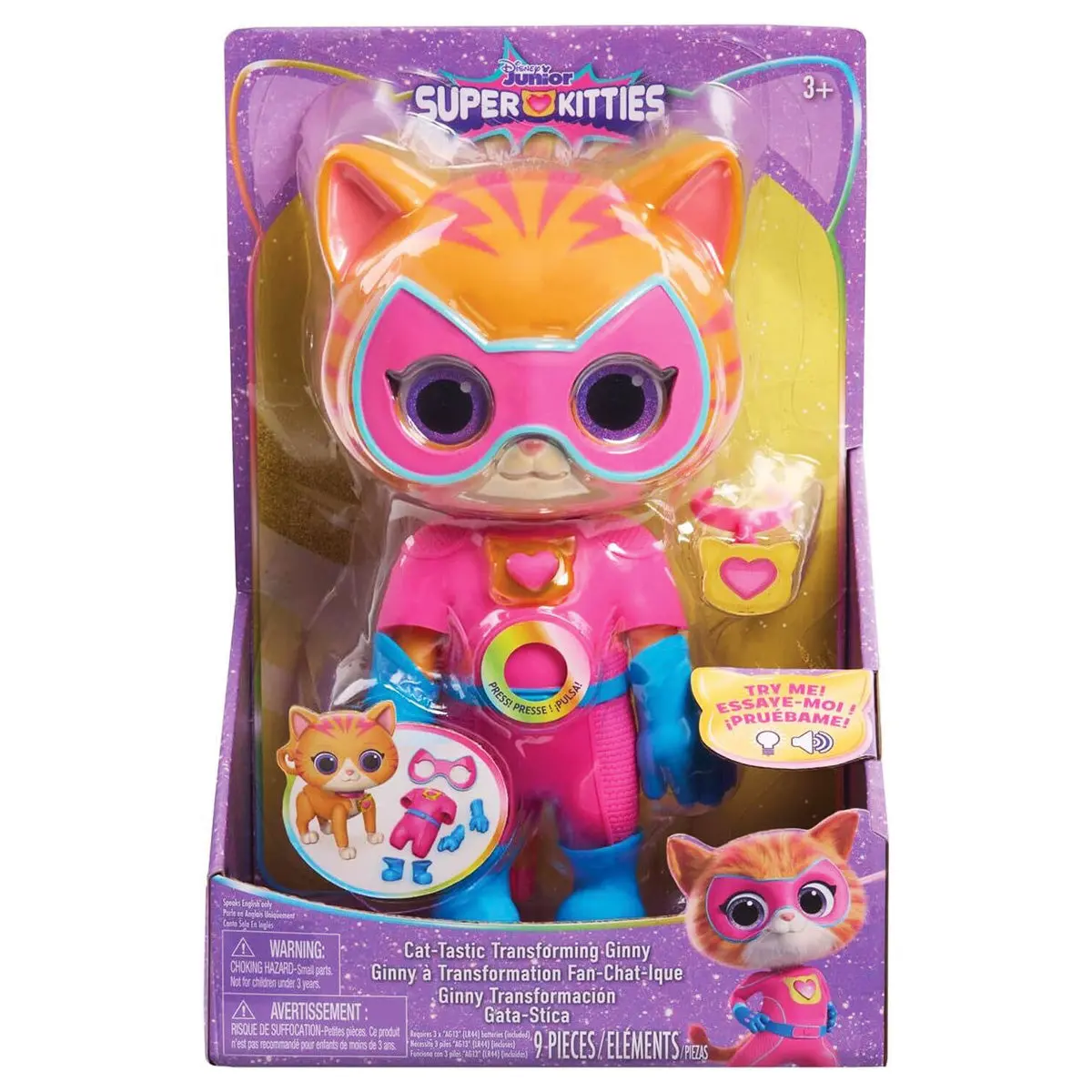 Superkitties Cat-Tastic Transforming Ginny Figure 1